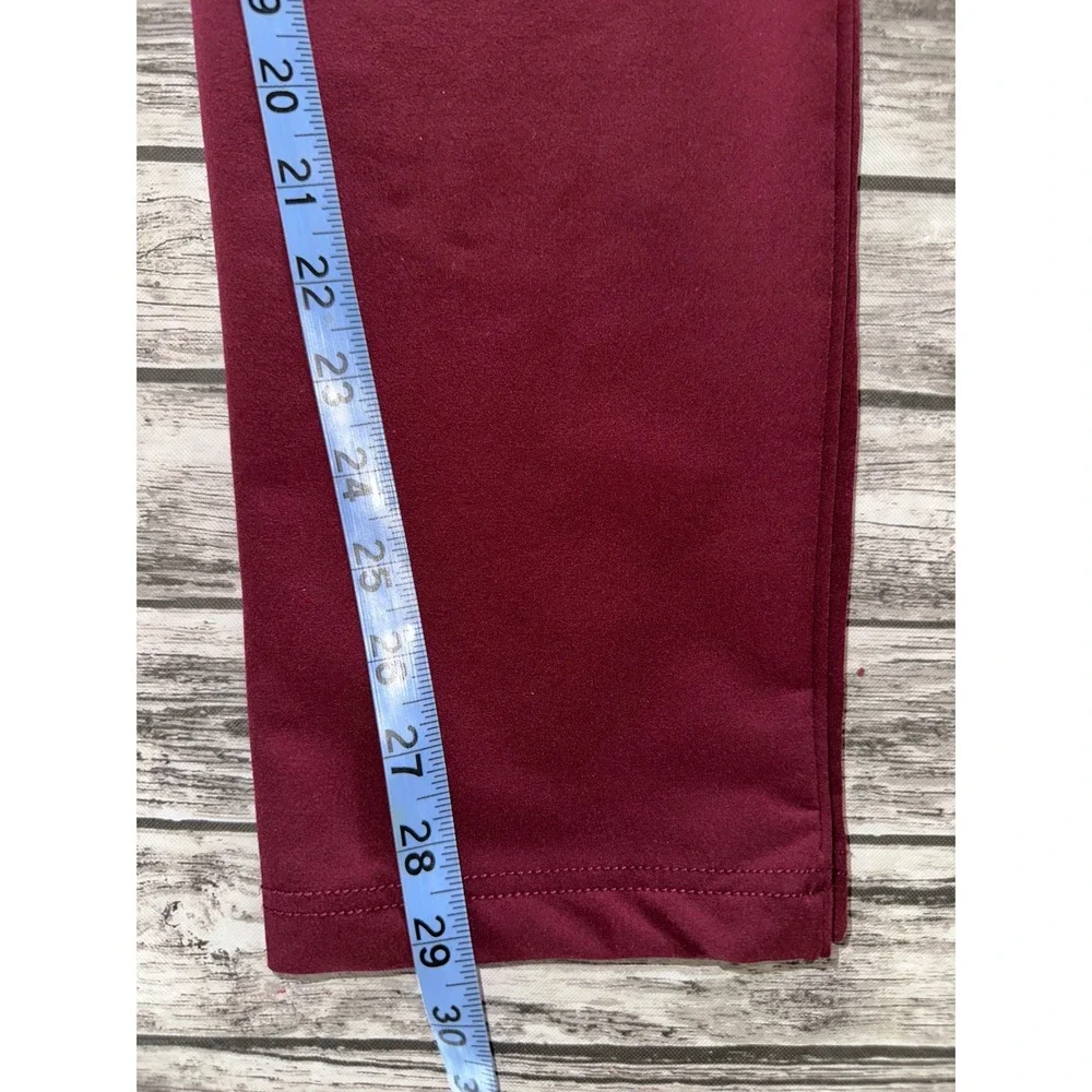 Public Rec Pants Mens 32x29 (Tag 32/32) Workday 5 Pocket Chino‎ Stretch Burgandy